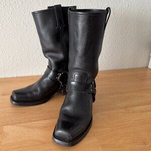 Frye Harness 12R Black Womens Size 8.5